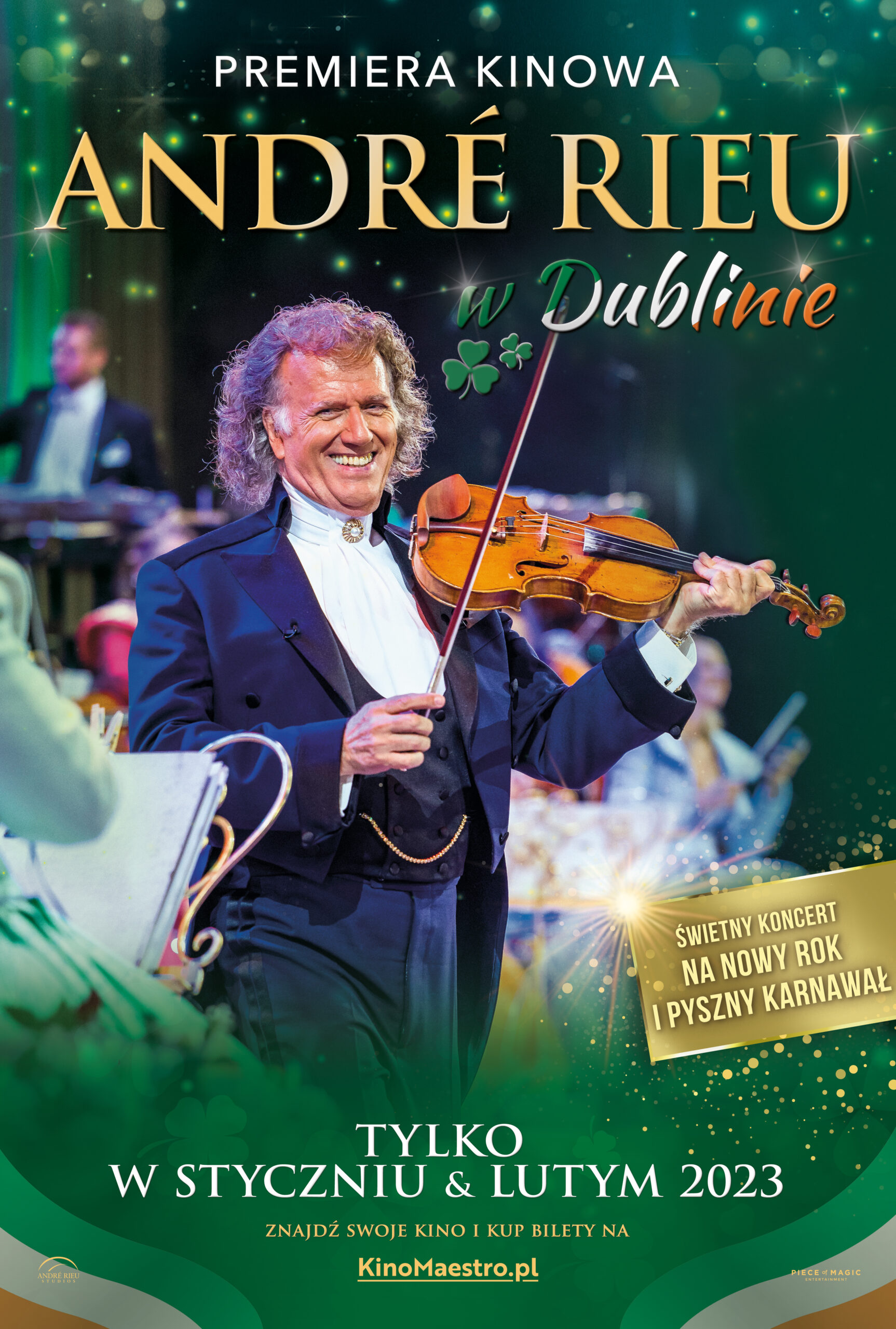 Andre Rieu w Dublinie – DOBRY KONCERT NA NOWY ROK 2023!