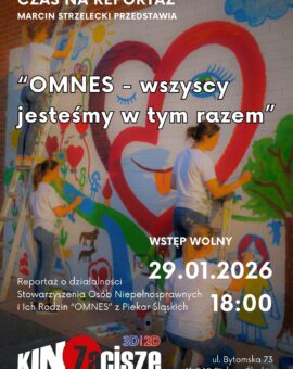 CZAS NA REPORTAŻ – Marcin Strzelecki: OMNES, wszyscy jesteśmy w tym razem (2026)