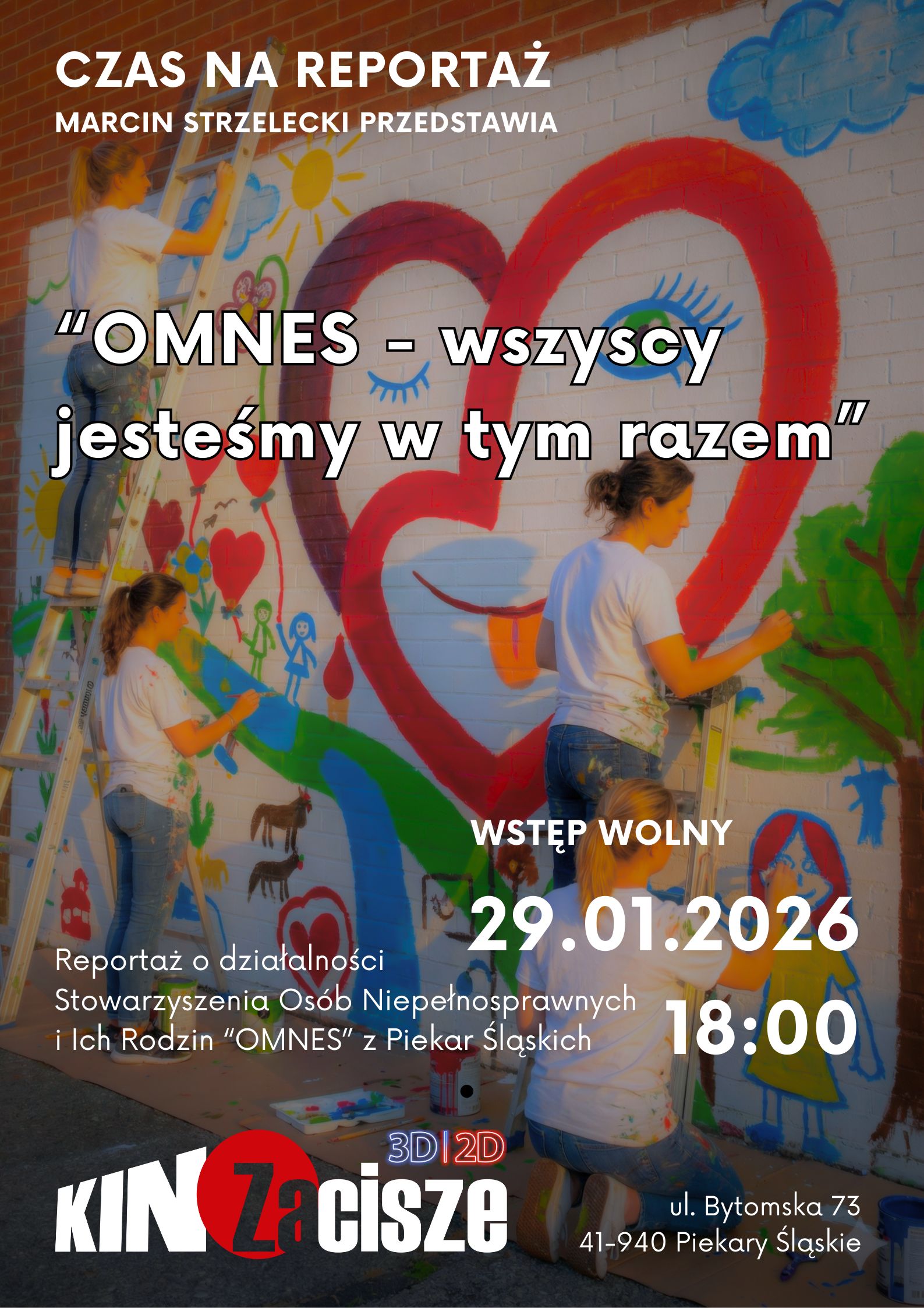 CZAS NA REPORTAŻ – Marcin Strzelecki: OMNES, wszyscy jesteśmy w tym razem (2026)