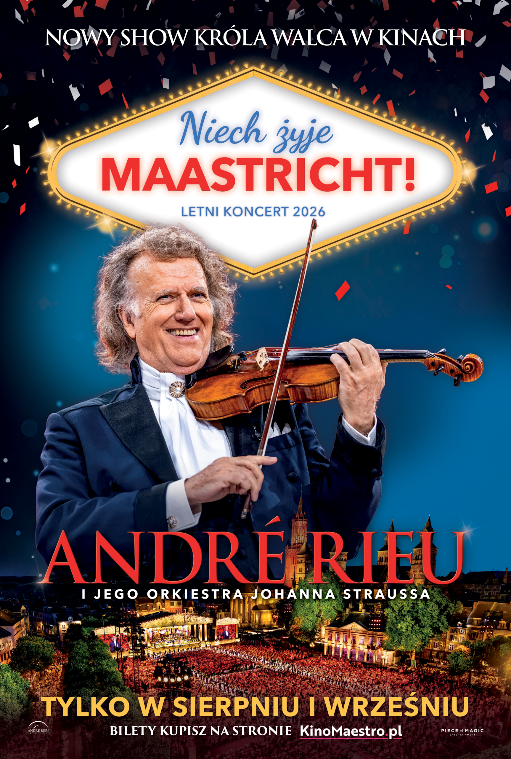 André Rieu: NIECH ŻYJE MAASTRICHT! Letni koncert 2026